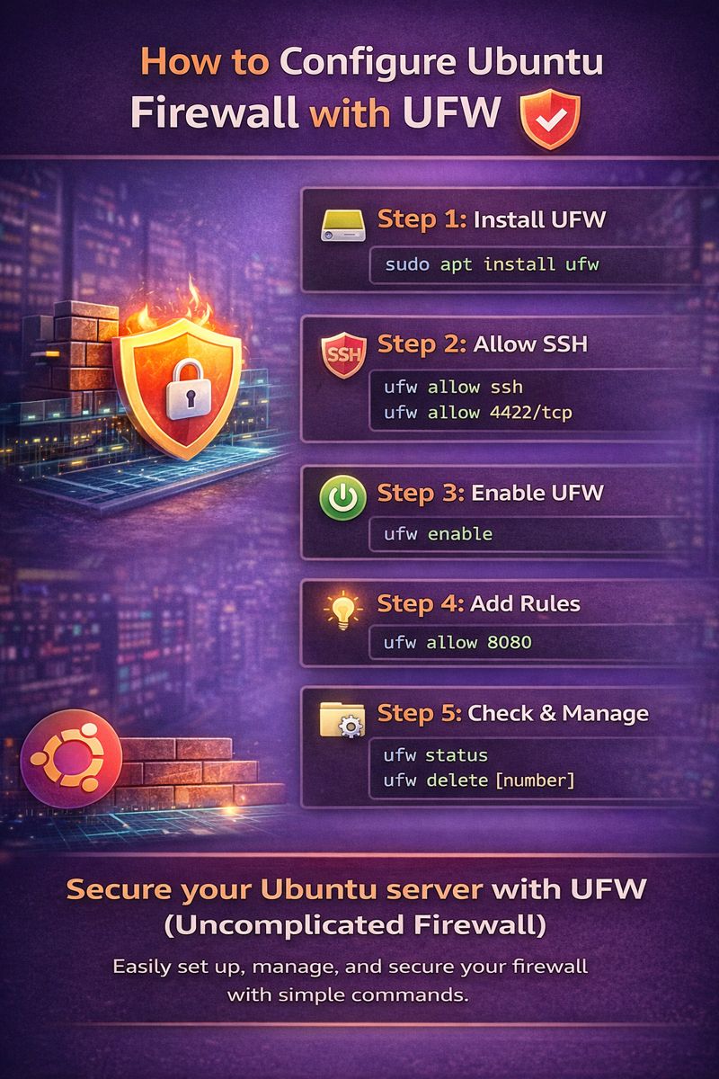 How to Configure Ubuntu Firewall with UFW