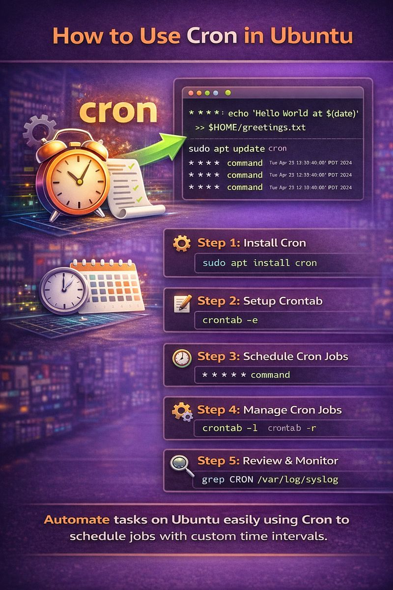 How to Use Cron in Ubuntu