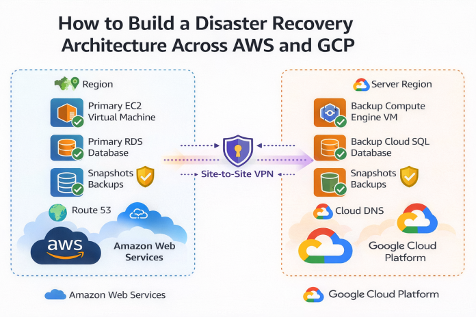 How to build a disaster-recovery architecture across AWS and GCP