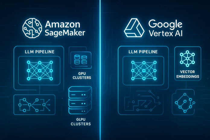 How to deploy generative AI workloads on Amazon SageMaker vs Google Vertex AI
