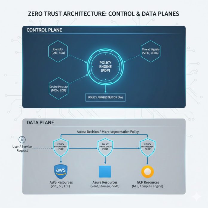 Zero Trust Architecture in Cloud