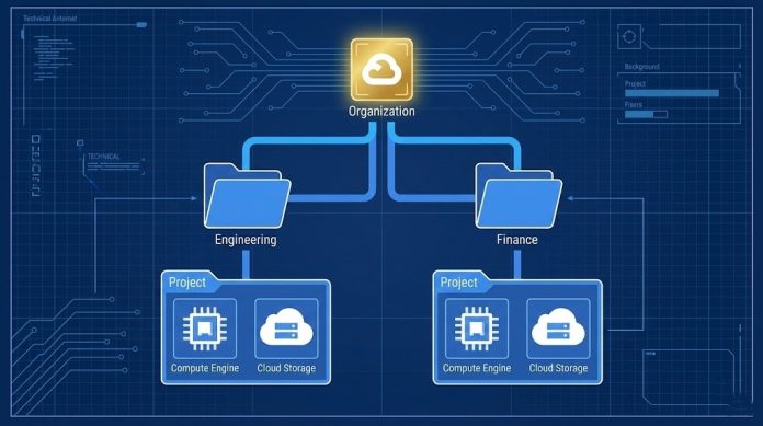 GCP resource hierarchy explained